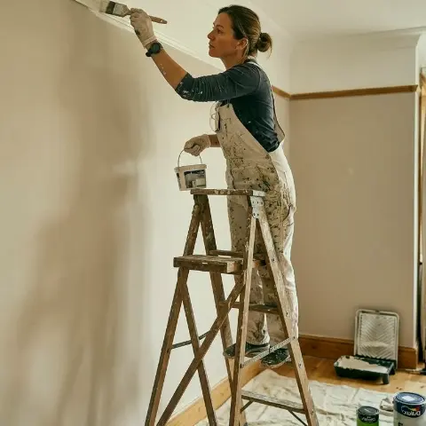 Elster Vogel – Detailarbeit